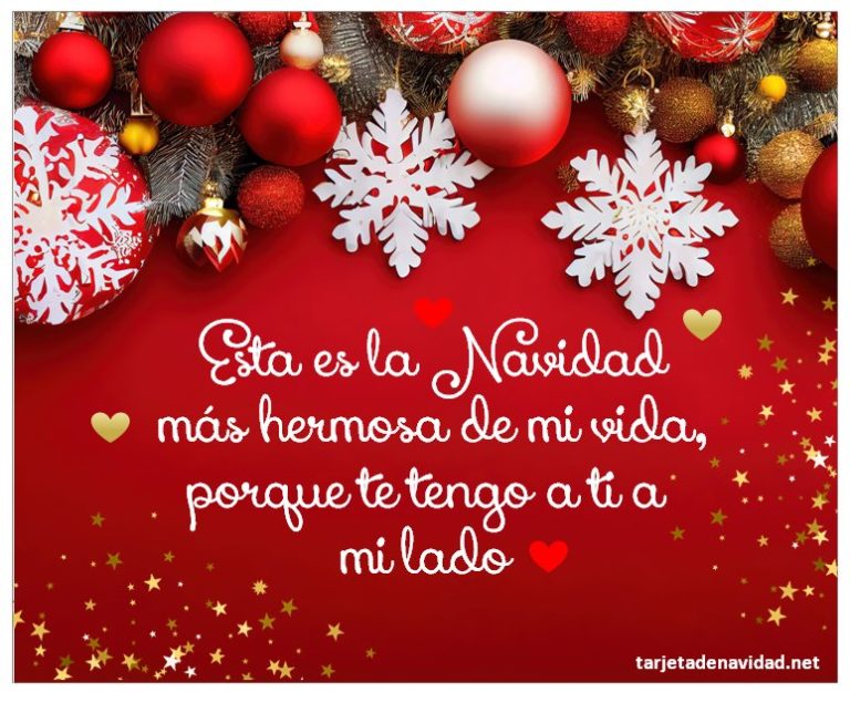 imágenes de feliz navidad para mi amor