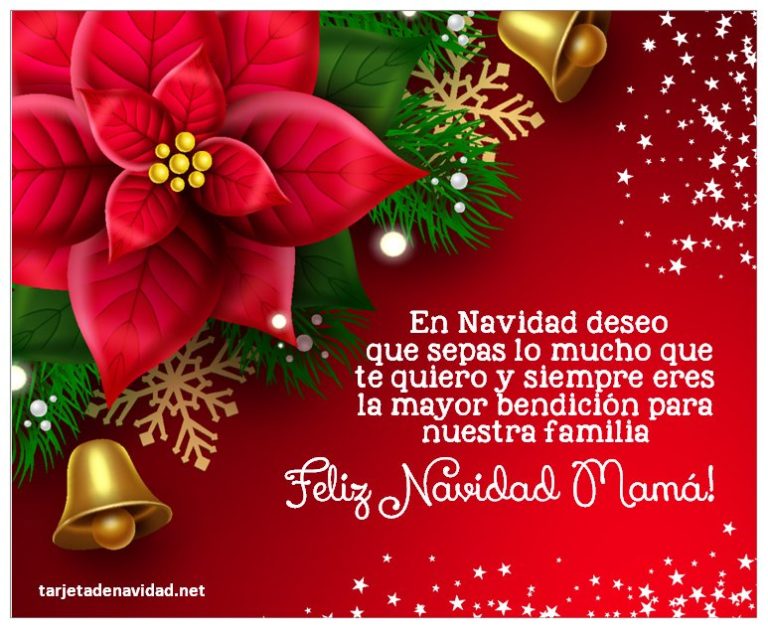 frases de navidad para mama