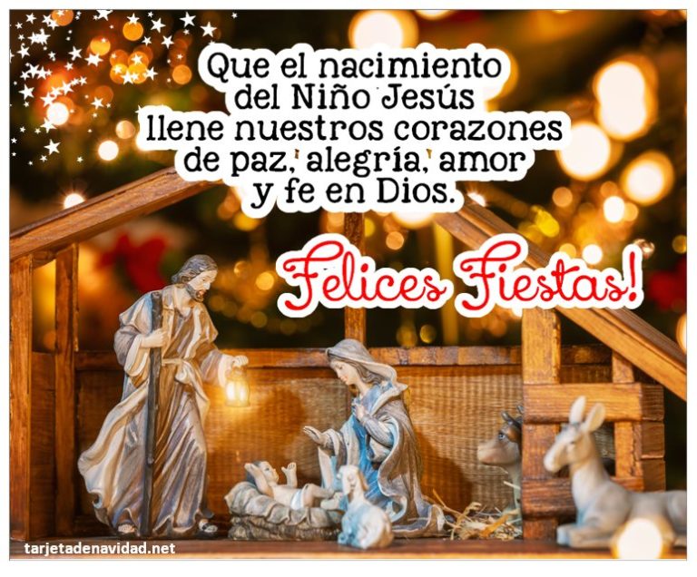 mensaje de navidad niño dios