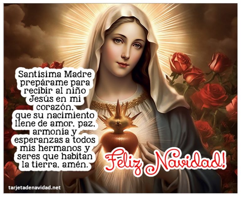 frases navidad de la virgen maria