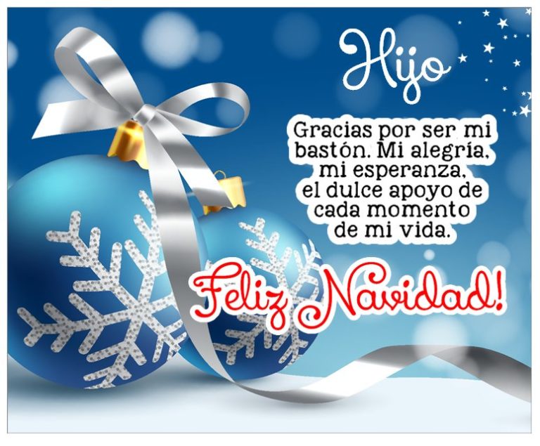 frases de feliz navidad para un hijo que esta lejos